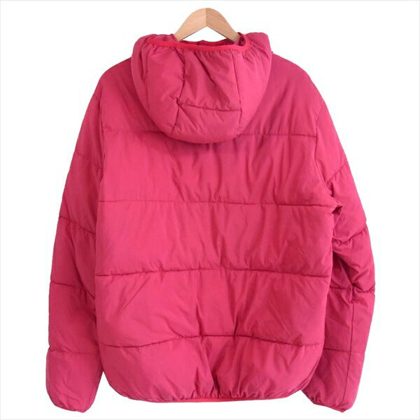 HYSTERIC GLAMOUR ヒステリックグラマー 02193AB04 プリマロフトナイロンタフタワッペン付 フーデッド ジャケット ピンク系 L【新古品】【未使用】【中古】