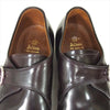 ALDEN オールデン 1878 モンクストラップ コードバン ダークバーガンディ ビジネスシューズ ブラウン系 9 B/D【中古】