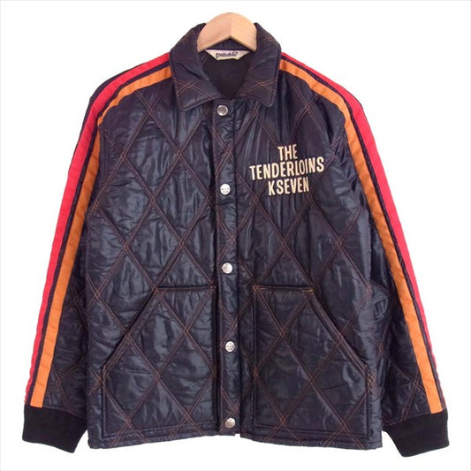 TENDERLOIN テンダーロイン T-QUILT RACING JKT キルティング 中綿 レーシング ジャケット 黒系 黒系 S【中古】