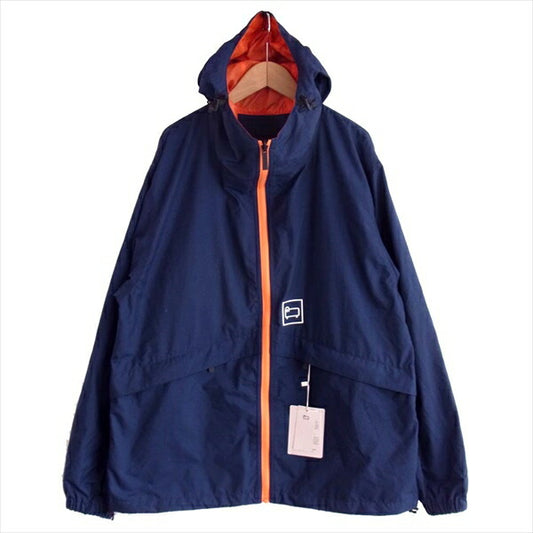 WOOLRICH ウールリッチ GREEN CYCLE REVERSIBLE JACKET ジャケット ネイビー系 ネイビー系 USA M【新古品】【未使用】【中古】