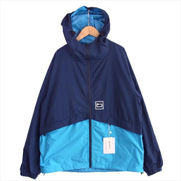 WOOLRICH ウールリッチ GREEN CYCLE REVERSIBLE JACKET ジャケット 紺×青 紺×青 USA M【新古品】【未使用】【中古】