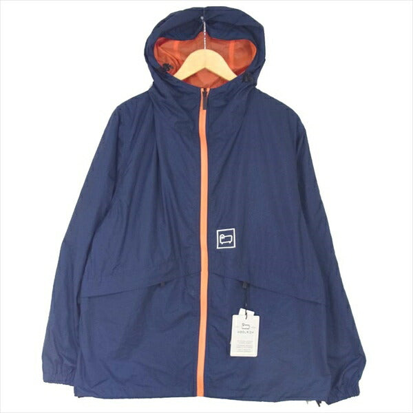 WOOLRICH ウールリッチ GREEN CYCLE REVERSIBLE JACKET ジャケット ネイビー系 L【新古品】【未使用】【中古】