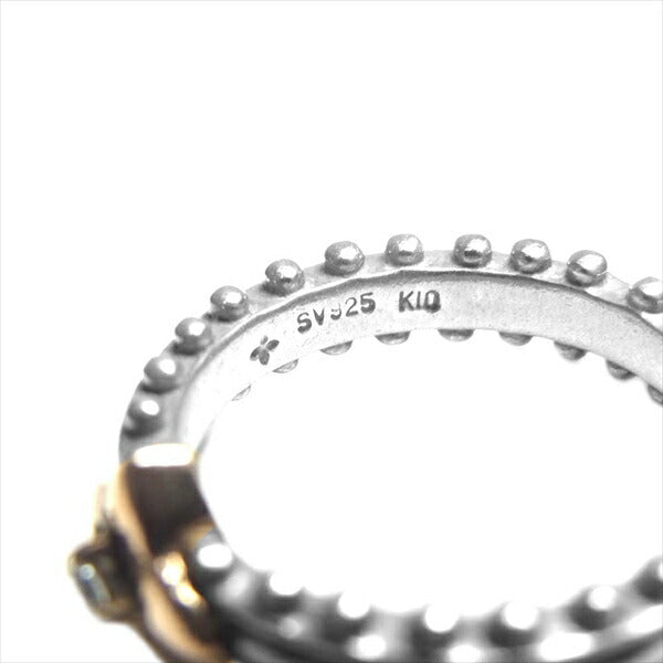 Loree Rodkin ローリーロドキン ラブアンドヘイト love&hate LHR79227 レディース リング シルバー 7号程度【中古】