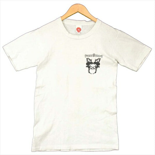パウエル ペラルタ ヴィンテージ プリント クルーネック US製 Tシャツ ホワイト系 ホワイト系 S【中古】