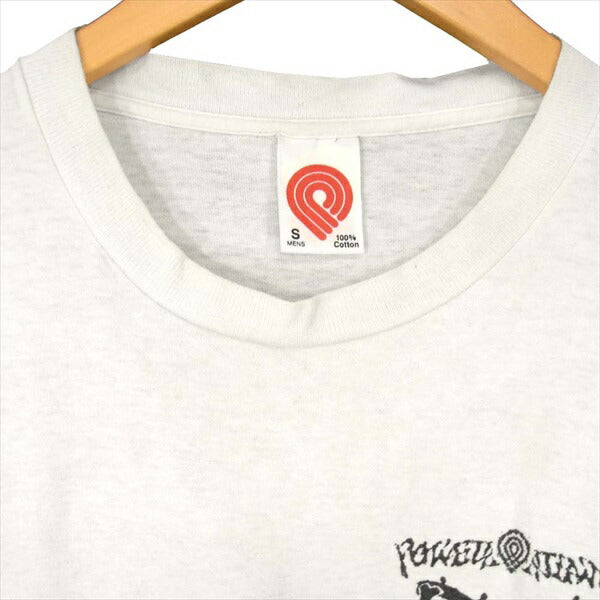 パウエル ペラルタ ヴィンテージ プリント クルーネック US製 Tシャツ ホワイト系 ホワイト系 S【中古】