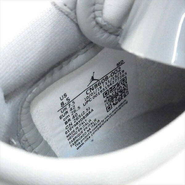 NIKE ナイキ × ディオール Dior 20SS AIR JORDAN 1 LOW OG DIOR CN8608-002 エアジョーダン スニーカー グレー系 26.5cm【新古品】【未使用】【中古】