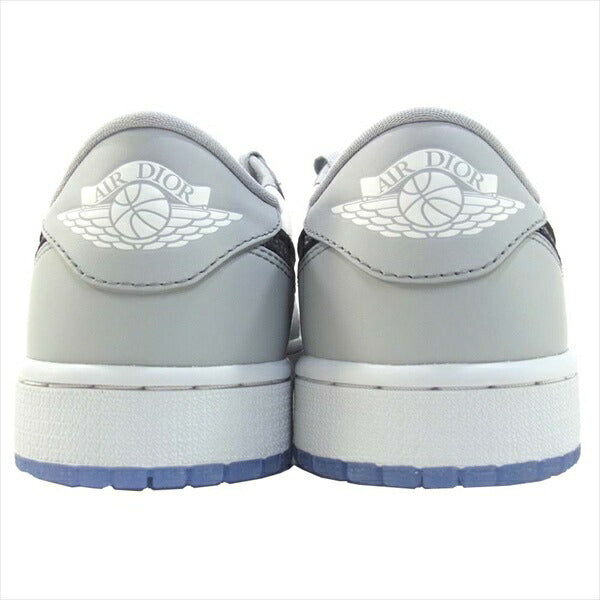 NIKE ナイキ × ディオール Dior 20SS AIR JORDAN 1 LOW OG DIOR CN8608-002 エアジョーダン スニーカー グレー系 26.5cm【新古品】【未使用】【中古】