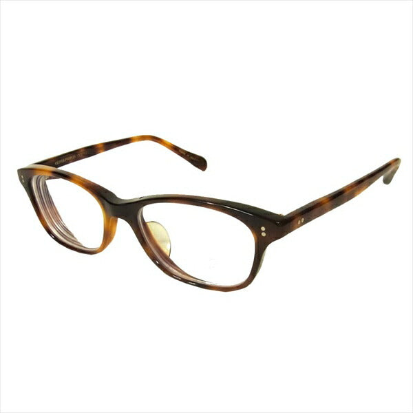 OLIVER PEOPLES オリバーピープルズ Ashton-J アシュトン 51□17-145 度入り メガネ 眼鏡 ブラウン系 ブラウン系 51□17-145【中古】