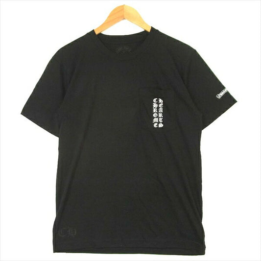 CHROME HEARTS クロムハーツ（原本無） SCRLLBL OSAKA 大阪限定 プリント ロゴ 半袖 Tシャツ ブラック系 M【極上美品】【中古】
