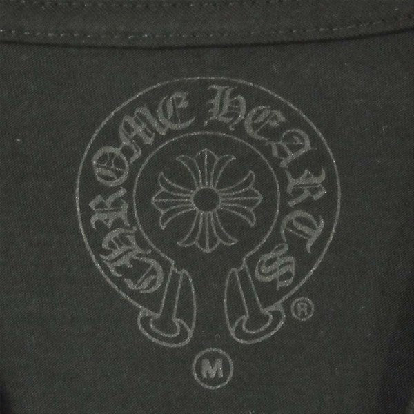 CHROME HEARTS クロムハーツ（原本無） SCRLLBL OSAKA 大阪限定 プリント ロゴ 半袖 Tシャツ ブラック系 M【極上美品】【中古】