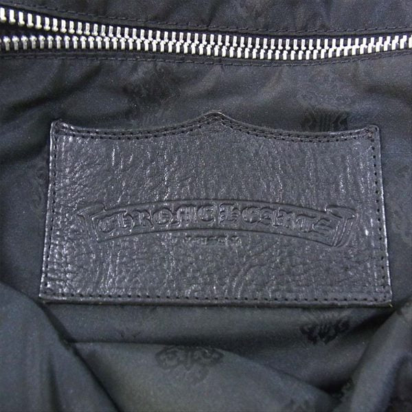 CHROME HEARTS クロムハーツ（原本無） FS TOTE タンクカモ 迷彩 レザー トート バッグ ブラウン系【中古】