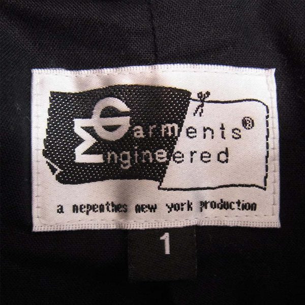 Engineered Garments エンジニアードガーメンツ コットン ライディング コート 黒系 1【中古】
