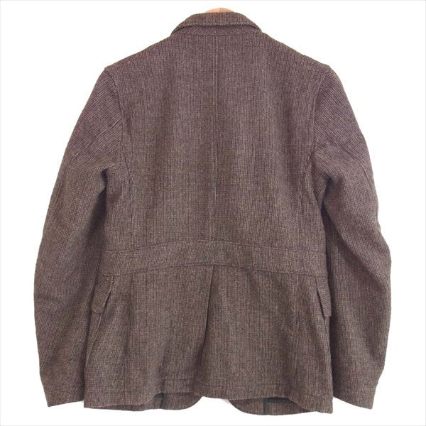 Engineered Garments エンジニアードガーメンツ 3B ウール サファリ ジャケット ブラウン系 XS【中古】