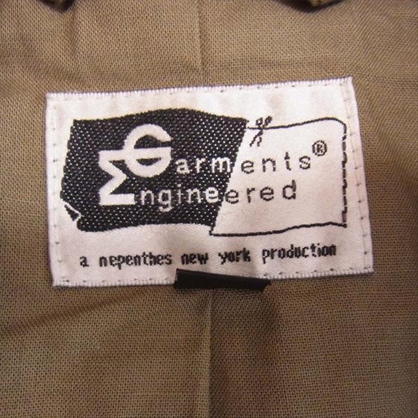 Engineered Garments エンジニアードガーメンツ 3B ウール サファリ ジャケット ブラウン系 XS【中古】