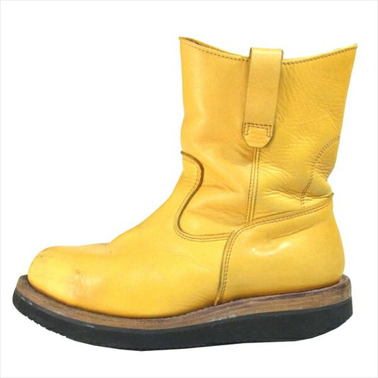 MADE IN GM JAPAN メイドインジーエムジャパン tiger タイガー Pecos ペコスブーツ ベージュ系 8.5【中古】