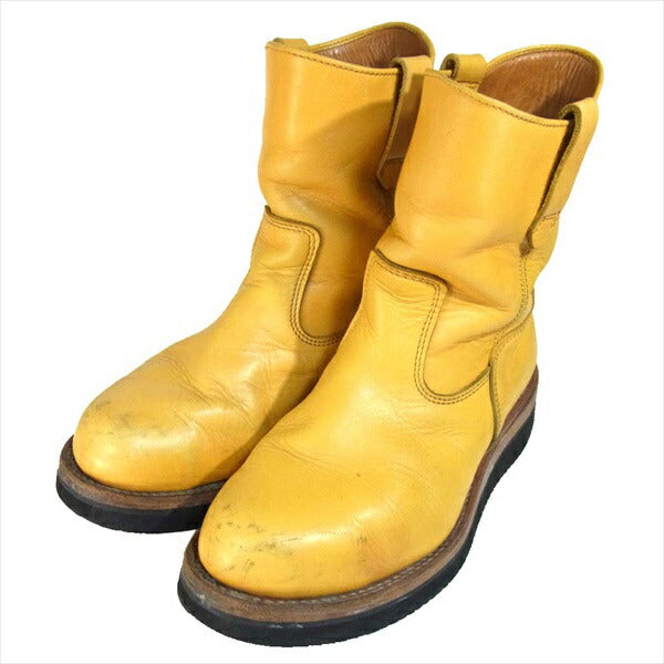 MADE IN GM JAPAN メイドインジーエムジャパン tiger タイガー Pecos ペコスブーツ ベージュ系 8.5【中古】