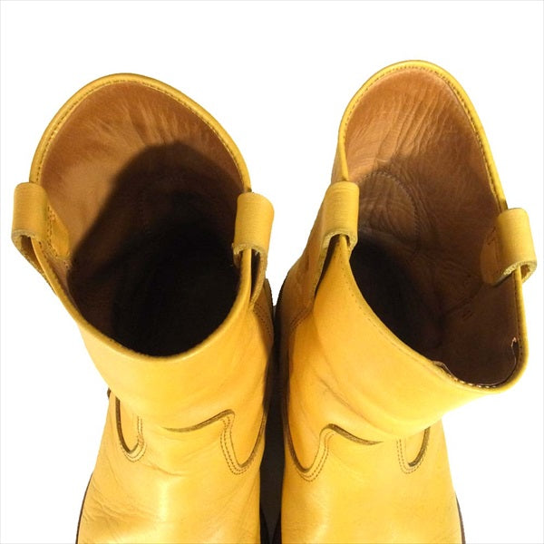 MADE IN GM JAPAN メイドインジーエムジャパン tiger タイガー Pecos ペコスブーツ ベージュ系 8.5【中古】