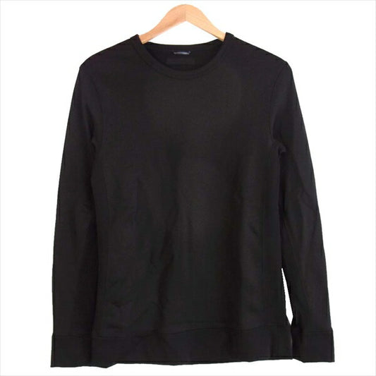 junhashimoto ジュンハシモト 18SS 1101810004 極美品 GR URAKE SWEAT リブ スウェット トレーナー スウェット 黒系 3【美品】【中古】