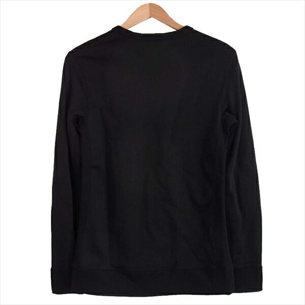 junhashimoto ジュンハシモト 18SS 1101810004 極美品 GR URAKE SWEAT リブ スウェット トレーナー スウェット 黒系 3【美品】【中古】