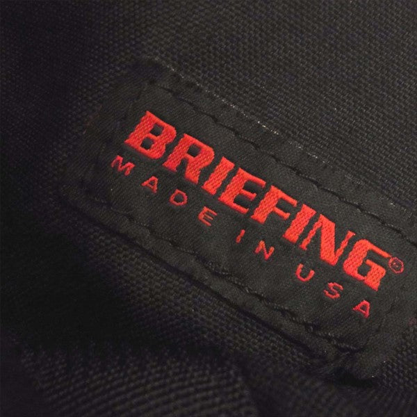 BRIEFING ブリーフィング 未使用品 ビームスプラス BEAMS PLUS 別注 2WAY DOCUMENT CASE リバーシブル ドキュメント ケース バッグ カーキ(オリーブグリーン)系【極上美品】【中古】