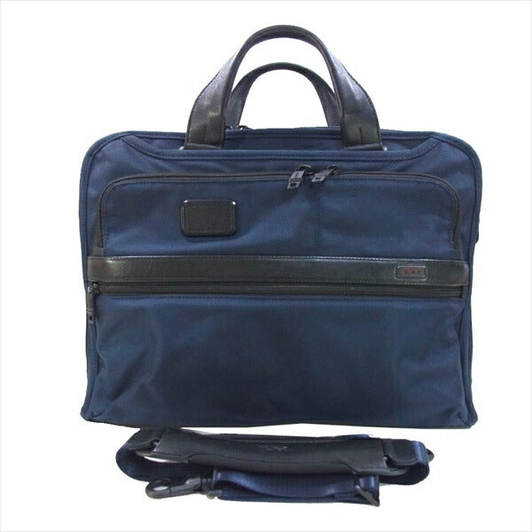 TUMI トゥミ SHIPS別注 26108NV2E ブリーフケース バッグ ネイビー系【中古】