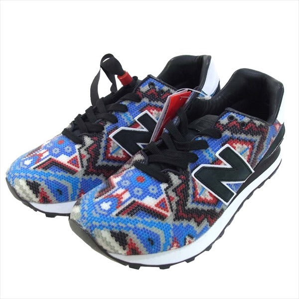 NEW BALANCE ニューバランス UL574RS2  RICARDO SECO スニーカー BLUE/RED 27cm【新古品】【未使用】【中古】