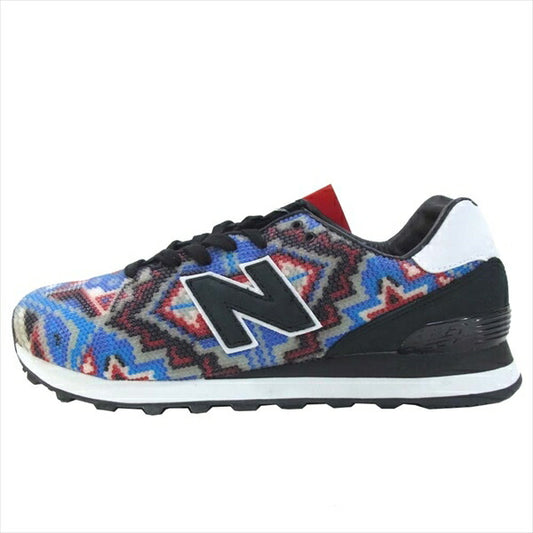 NEW BALANCE ニューバランス UL574RS2 RICARDO SECO スニーカー BLUE/RED 27.5cm【新古品】【未使用】【中古】