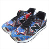 NEW BALANCE ニューバランス UL574RS2 RICARDO SECO スニーカー BLUE/RED 27.5cm【新古品】【未使用】【中古】