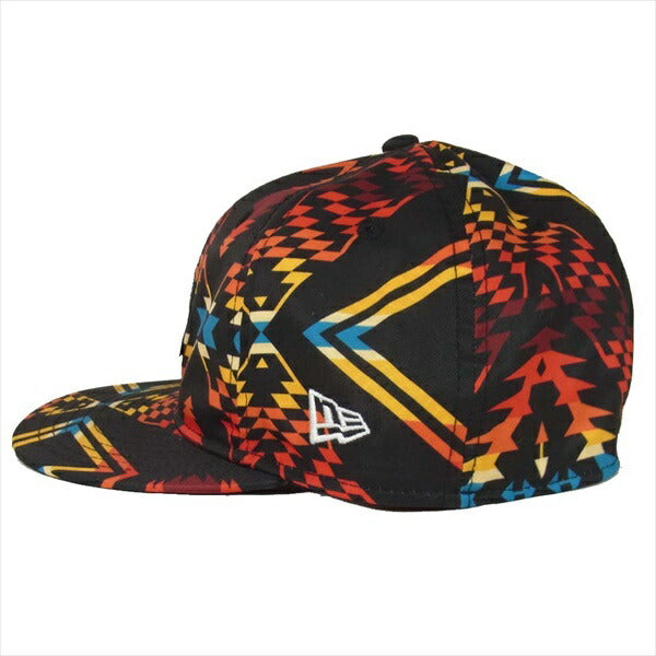 NEW ERA ニューエラ × ペンドルトン PENDLETON 59FIFTY 6パネル キャップ ブラック系 7 3/8【美品】【中古】