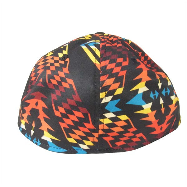 NEW ERA ニューエラ × ペンドルトン PENDLETON 59FIFTY 6パネル キャップ ブラック系 7 3/8【美品】【中古】
