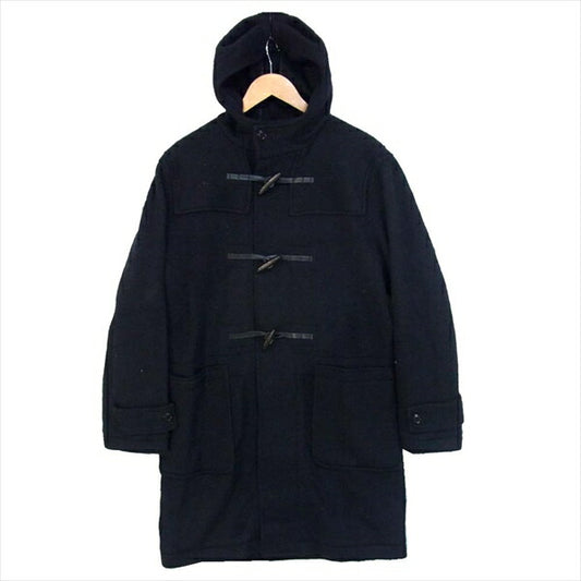 HYSTERIC GLAMOUR ヒステリックグラマー 02173AC03 アルパカ混 ウール ダッフル コート 黒系 黒系 S【美品】【中古】