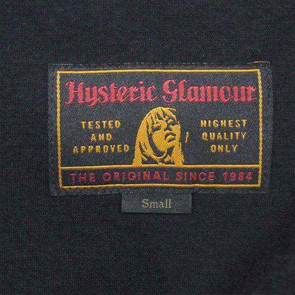 HYSTERIC GLAMOUR ヒステリックグラマー 02173AC03 アルパカ混 ウール ダッフル コート 黒系 黒系 S【美品】【中古】
