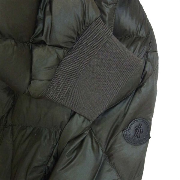 MONCLER モンクレール 国内正規 JACOUBET ジャコベット キルティング ボンバー カーキ ダウンジャケット カーキ(オリーブグリーン)系 1【中古】