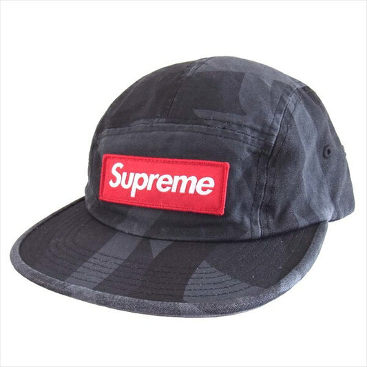Supreme シュプリーム 19AW MILITARY CAMP CAP ミリタリー キャンプ キャップ ブラック系【極上美品】【中古】