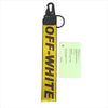 OFF-WHITE オフホワイト 国内正規品 OMNF001E186470016000 インダストリアル キーチェーン キーループ YELLOW NO COLOR YELLOW NO COLOR【極上美品】【中古】