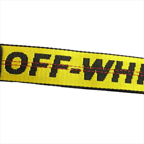 OFF-WHITE オフホワイト 国内正規品 OMNF001E186470016000 インダストリアル キーチェーン キーループ YELLOW NO COLOR YELLOW NO COLOR【極上美品】【中古】