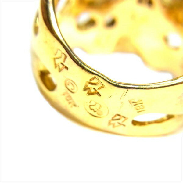 TRAVIS WALKER トラヴィスワーカー 18K OQ SKULL RING 18金 スカル