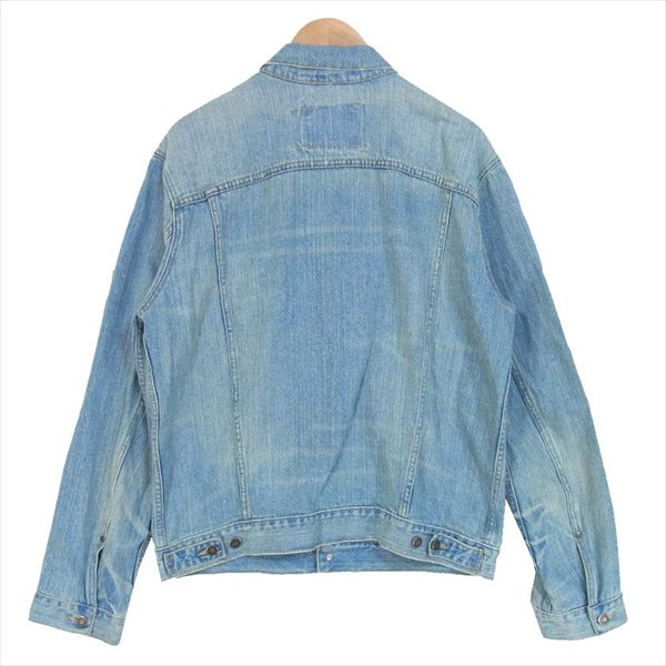 Levi's リーバイス スモールE スリム トラッカー デニムジャケット ポケット ブルー系 L【中古】