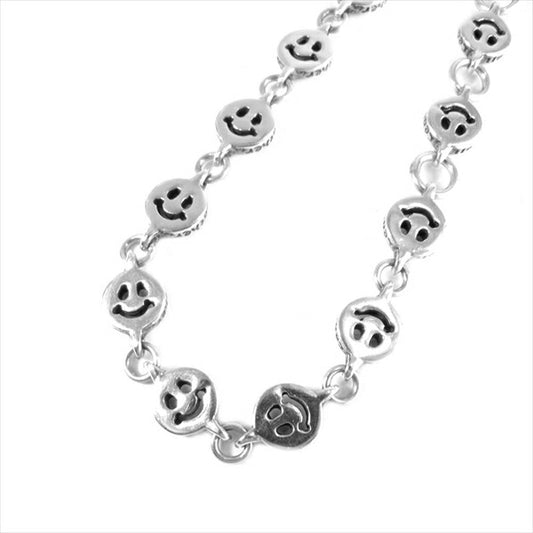 BILL WALL LEATHER ビルウォールレザー All Happy Face Bracelet ハッピー フェイス ブレスレット ブレスレット シルバー【中古】