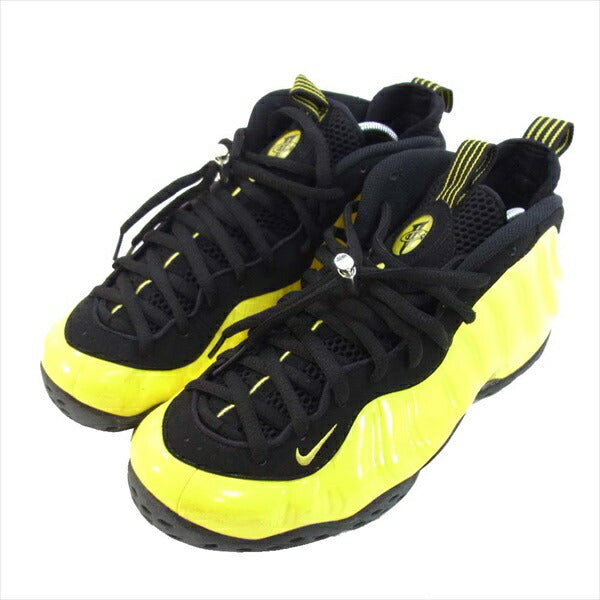 NIKE ナイキ 314996-701 AIR FOAMPOSITE ONE エアフォームポジット ワン OPTI YELLOW スニーカー イエロー系  イエロー系 26.5cm【中古】