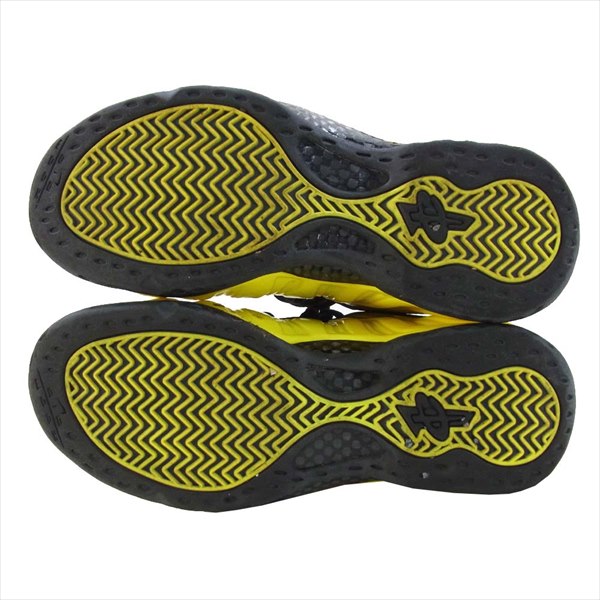 NIKE ナイキ 314996-701 AIR FOAMPOSITE ONE エアフォームポジット ワン OPTI YELLOW スニーカー イエロー系  イエロー系 26.5cm【中古】