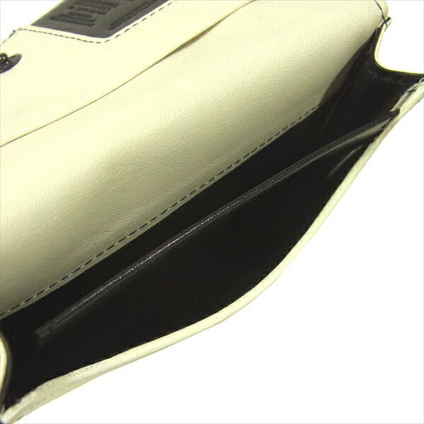 N.HOOLYWOOD エヌハリウッド ヨシダ YOSHIDA 913-ac11 CARD CASE レザー カードケース 牛革 その他アクセサリー ブラック系  ブラック系【中古】