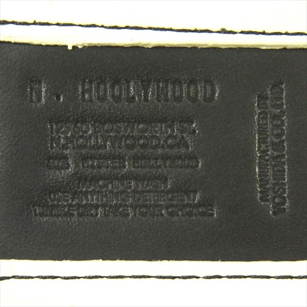 N.HOOLYWOOD エヌハリウッド ヨシダ YOSHIDA 913-ac11 CARD CASE レザー カードケース 牛革 その他アクセサリー ブラック系  ブラック系【中古】