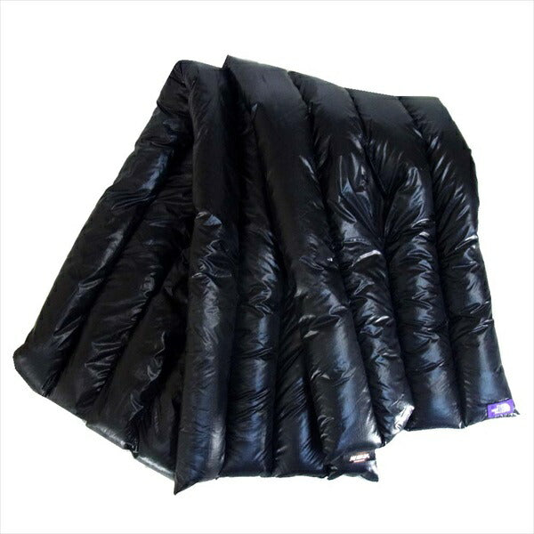 THE NORTH FACE ノースフェイス パープルレーベル Down Muffler 光電子 ダウン マフラー ブラック系  ブラック系【美品】【中古】