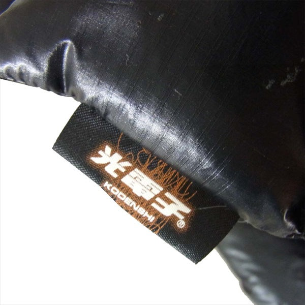 THE NORTH FACE ノースフェイス パープルレーベル Down Muffler 光電子 ダウン マフラー ブラック系  ブラック系【美品】【中古】