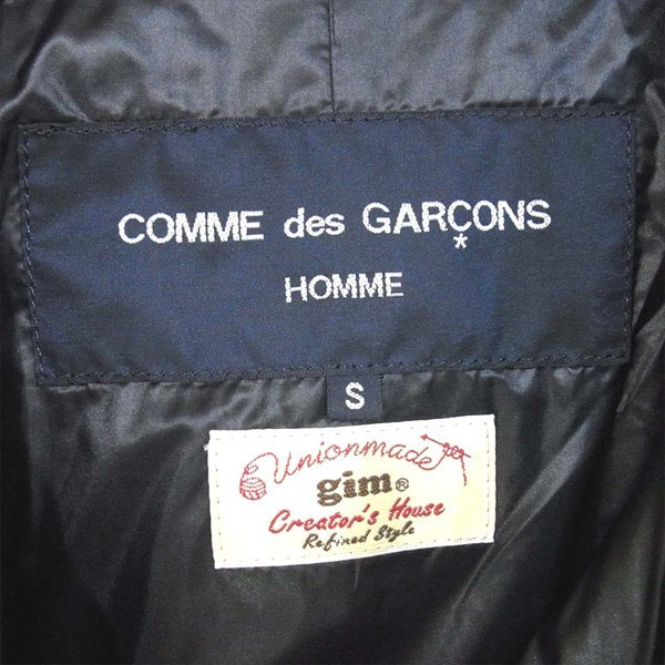 COMME des GARCONS HOMME HOMME コムデギャルソンオムオム × gim 18AW ナイロンタフタ コート 黒系 S【美品】【中古】