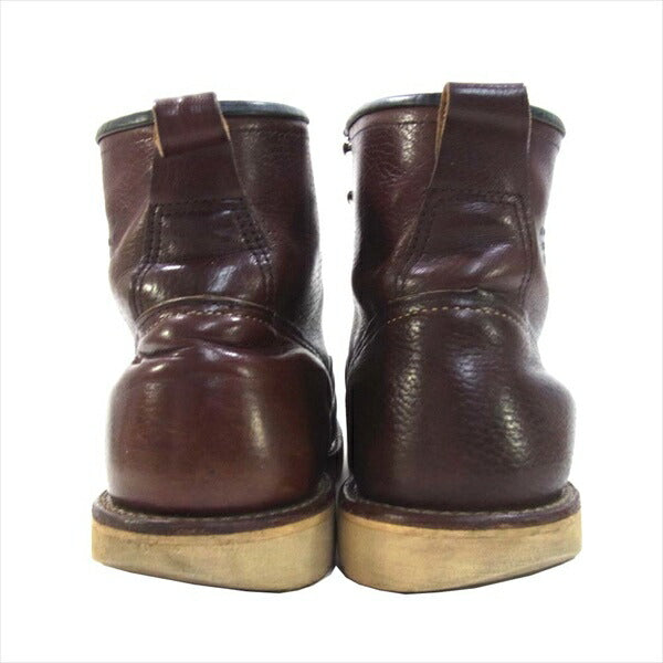 RED WING レッドウィング 2906 ラインマン ワークブーツ ダークブラウン系 ダークブラウン系 US8D【中古】