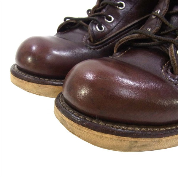RED WING レッドウィング 2906 ラインマン ワークブーツ ダークブラウン系 ダークブラウン系 US8D【中古】