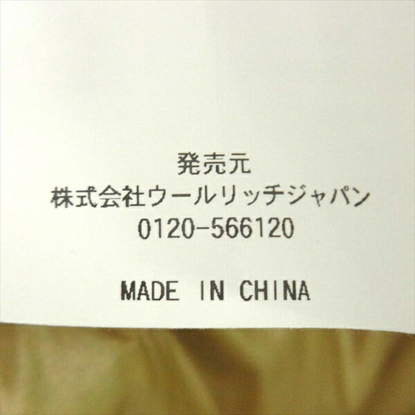 WOOLRICH ウールリッチ Spick & Span別注 BOW BRIDGE WWCPS2870 ボウブリッジ ダウン レディース コート ライトブラウン系 XS【美品】【中古】