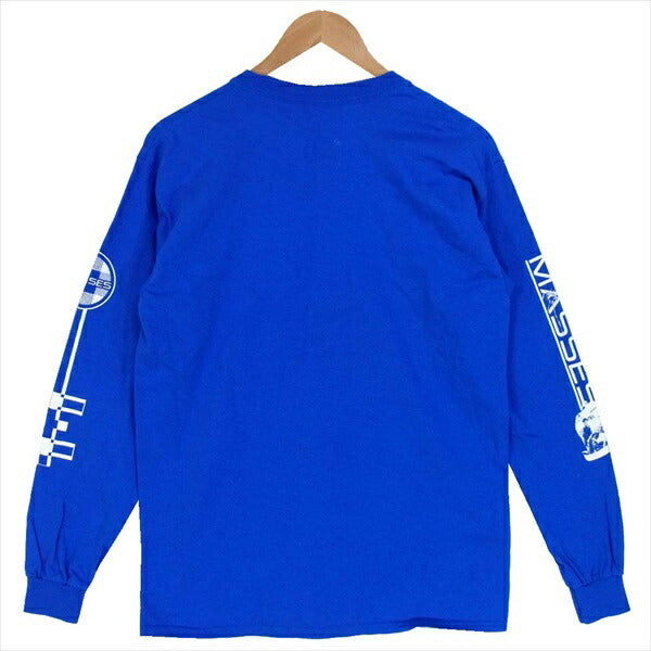 マシス T-Shirt L/S W プリント ロングスリーブカットソー 長袖 コットン カットソー ROYAL M【中古】